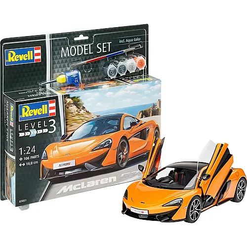 Revell Level 3 Model Set McLaren 570S