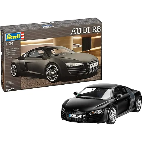 Audi R8 matt schwarz
