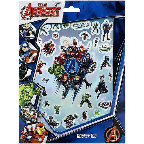 Undercover Stickerset Avengers