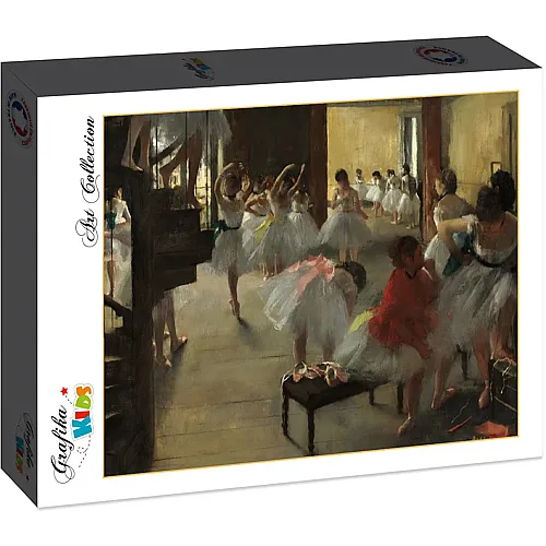 Grafika Puzzle Art Collection Edgar Degas: The Dance Class, 1873 - 12 Teile