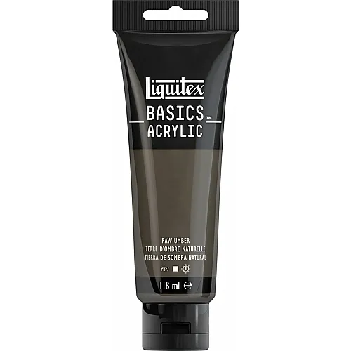 Liquitex Lqx Basics Acrylfarbe 118ml Tube Umbra Natur