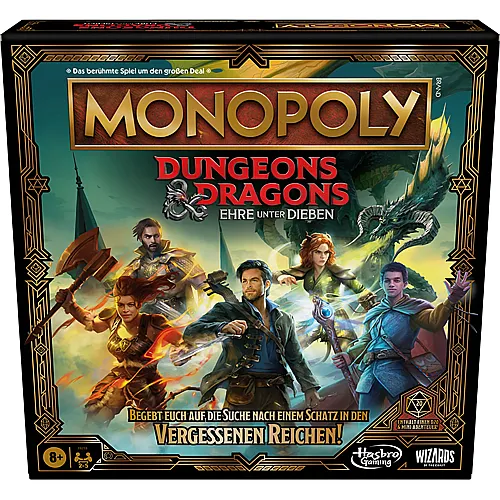 Hasbro Gaming Monopoly Dungeons & Dragons: Ehre unter Dieben (DE)
