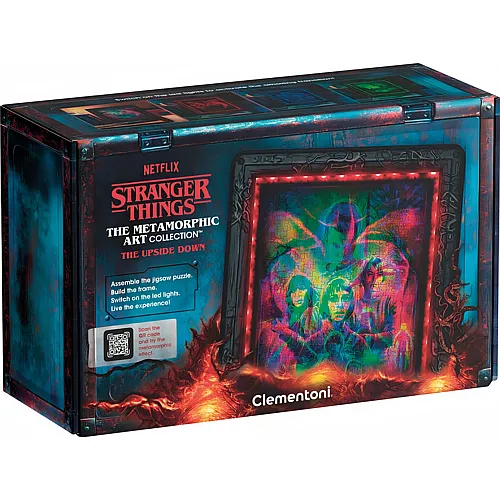 Stranger Things mit LED Leuchtrahmen 520Teile