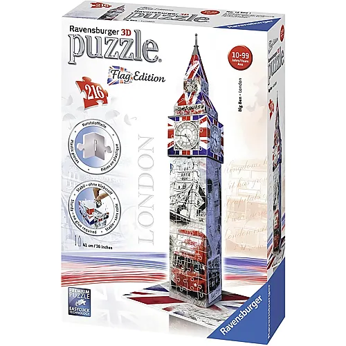 Ravensburger Puzzle Big Ben Flag Edition