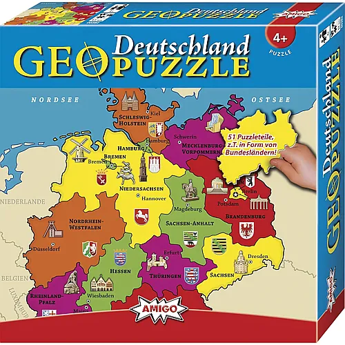 Geo  Deutschland 51Teile