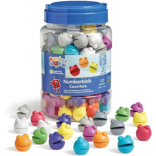 Learning Resources Mathematik Numberblob-Spielfiguren (120Teile)