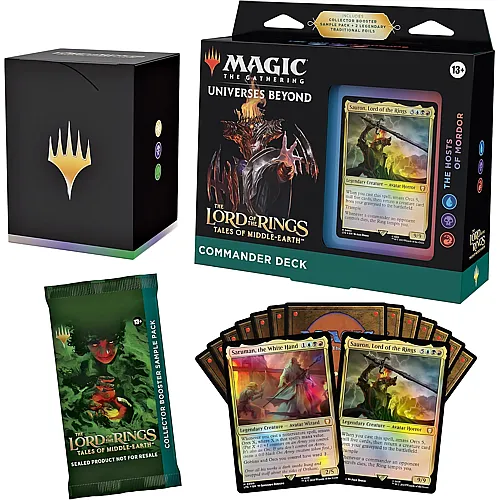 Magic The Gathering The Lord of the Rings Der Herr der Ringe Tales of Middle-earth Commander Deck - English