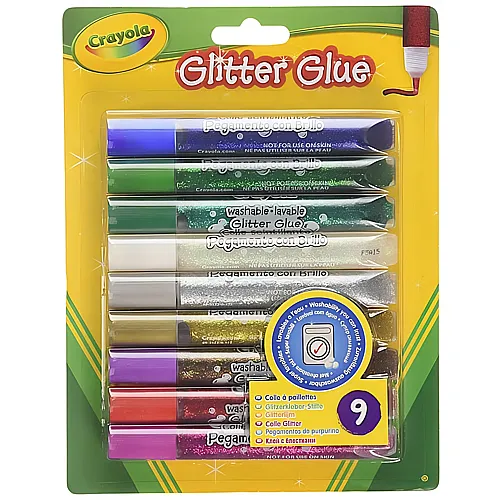 Crayola Glitzerkleber (9Teile)