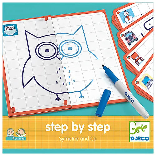 Djeco Eduludo Step by step Symetrie and Co
