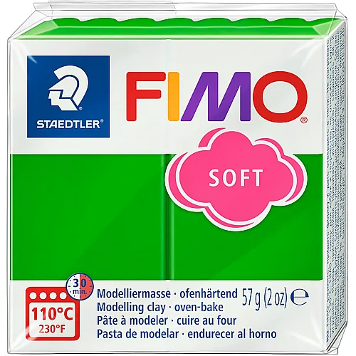 Fimo Soft Modelliermasse Tropengr�n - 57 g