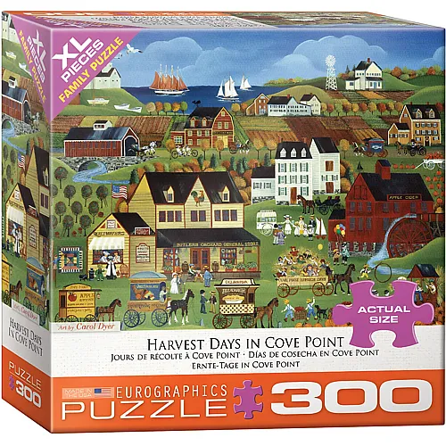 Eurographics Puzzle Harvest Days - 300 Teile