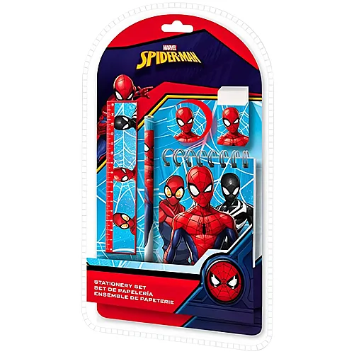 Kids Licensing Spiderman Schreibset (5Teile)