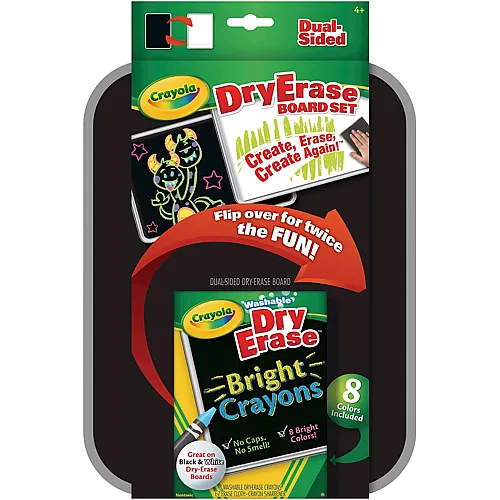 Crayola Dryerase Dual Sided Board Set