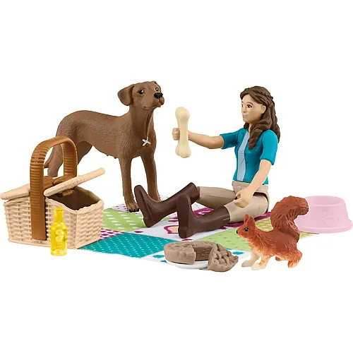 Schleich Horse Club Mini-Playset Picknick mit Lisa