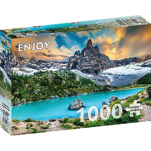 Enjoy Puzzle Sorapis See, Dolomiten, Italien - 1000 Teile