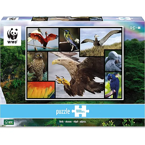 Ambassador Puzzle WWF Vgel (1000Teile)