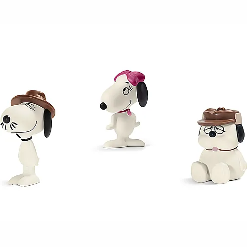 Schleich Peanuts Scenery Pack Snoopy's siblings