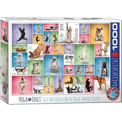 Yoga Dogs 1000Teile