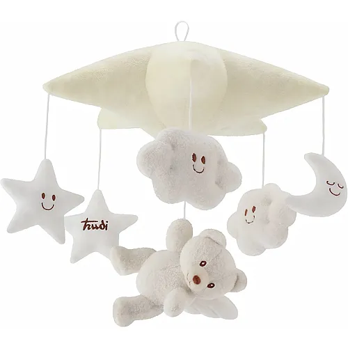 Trudi Dreamcatcher Bear Mobile Ivory