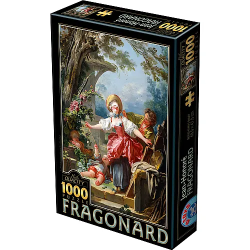 DToys Puzzle Jean-Honor� Fragonard Blind Man's Bluff (1000Teile)