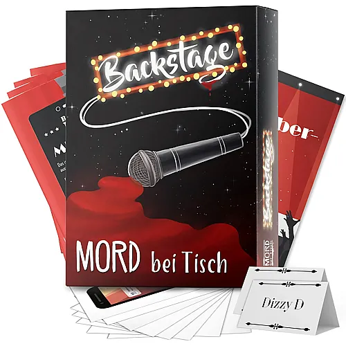 Krimidinner für Zuhause - Der Backstage Fall