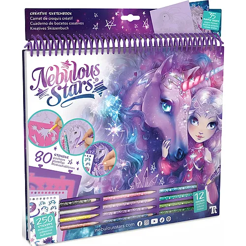 Tween Team Creative Sketchbook Fantasy Horses