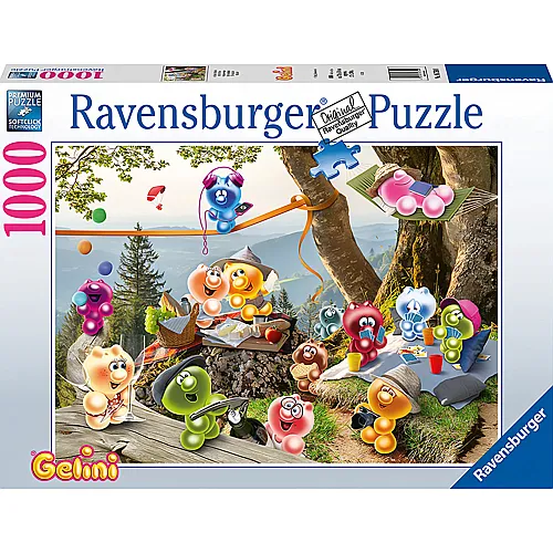 Ravensburger Puzzle Gelini Auf zum Picknick (1000Teile)