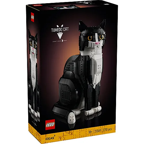 Schwarz-Weisse Katze 21349
