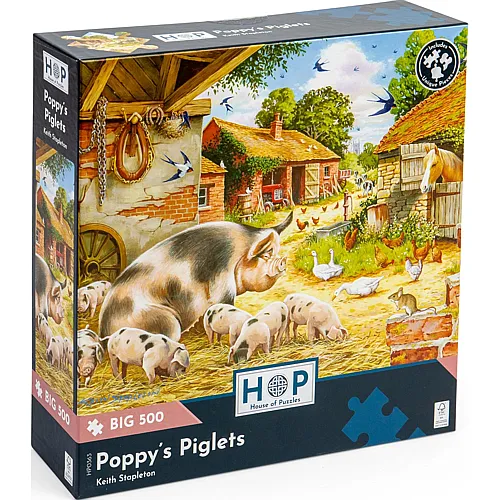 Poppy's Piglets 500Teile