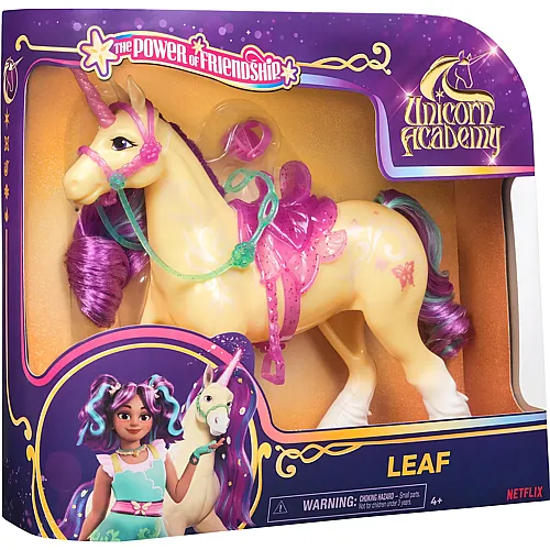 Spin Master Unicorn Academy Einhorn Leaf - 28 cm