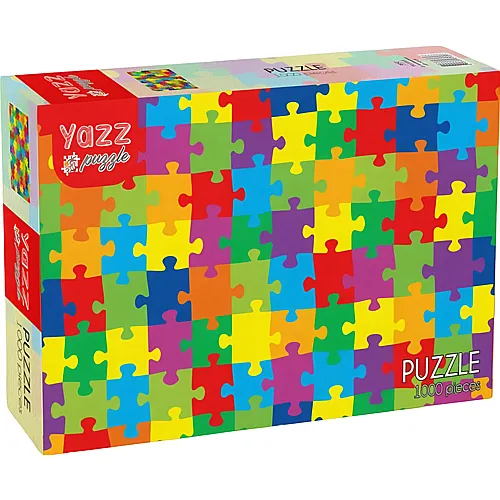 Bunte Puzzleteile 1000Teile