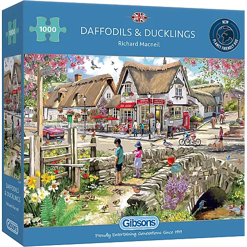 Daffodils and Ducklings 1000Teile