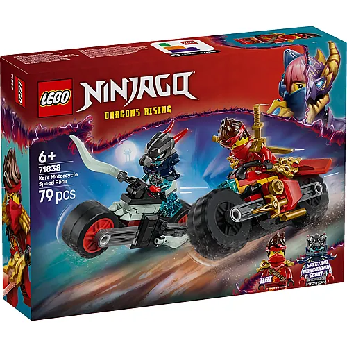Kais Motorradrennen Lego Ninjago 79Teile