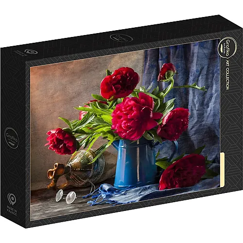 Grafika Puzzle Art Collection Pinke Pfingstrosen - 1000 Teile