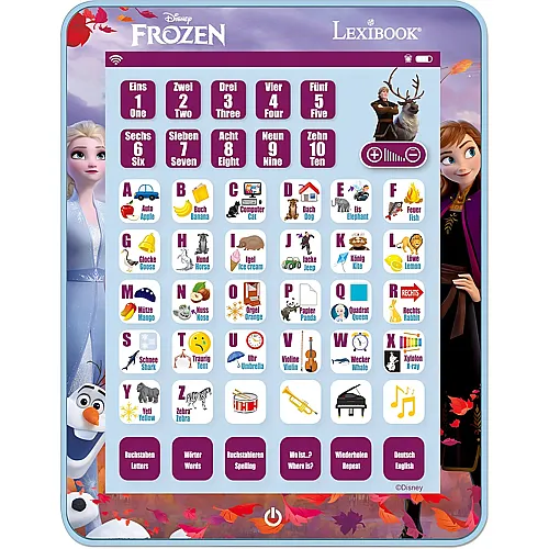 Lexibook Disney Frozen Lerntablett DE/ENG