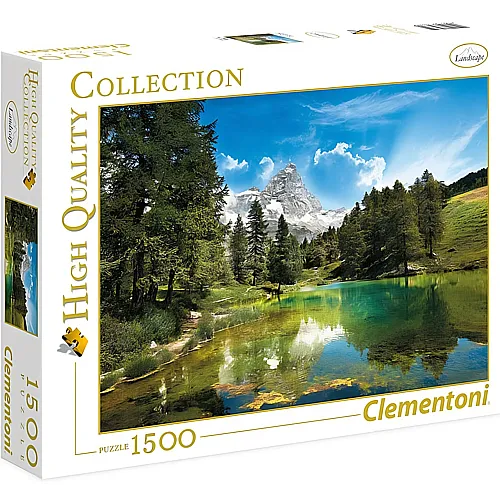 Clementoni Puzzle High Quality Collection Blausee (1500Teile)