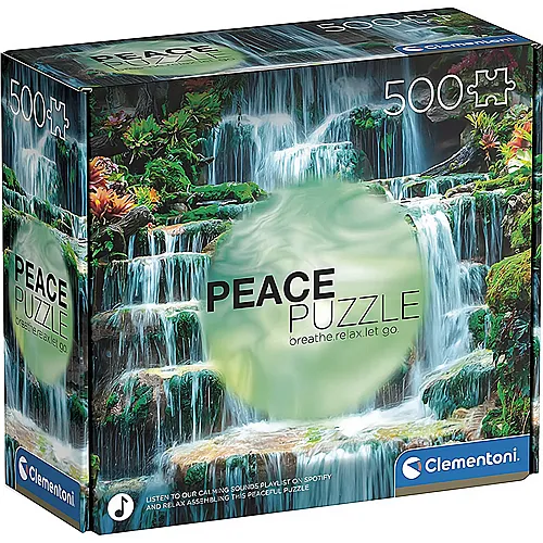 Clementoni Puzzle Peace The Waterfall (500Teile)