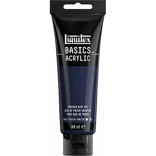 Liquitex Lqx Basics Acrylfarbe 118ml Tube Preussischblau Farbton