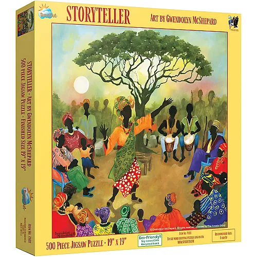 SunsOut Puzzle Gwendolyn McShepard Storyteller - 500 Teile