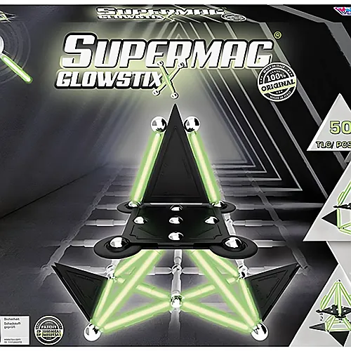 Supermag Glowstix - 50 Teile