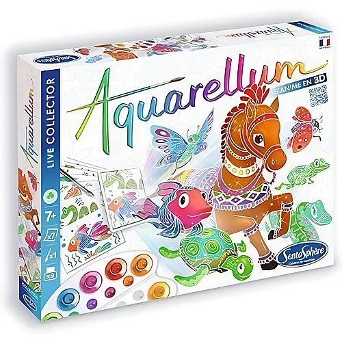 Aquarell-Mal-Set Tiere