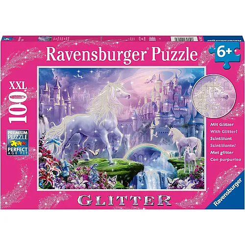 Glitter Einhorn-K�nigreich 100Teile