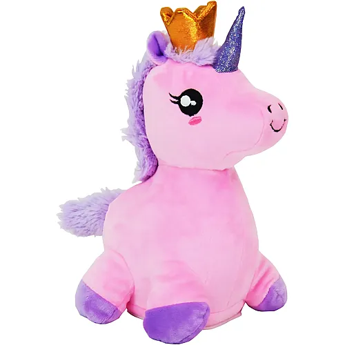 Einhorn Cottoncandy mit Wiedergabefunktion - 27 cm