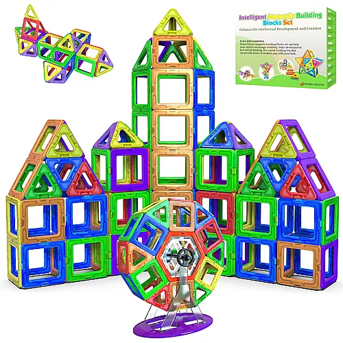 Magnetische Bausteine - 94 Teile