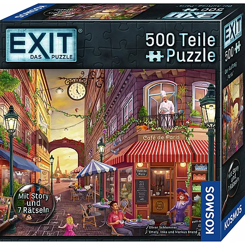 Kosmos Puzzle EXIT Der Auftrag Paris (500Teile)