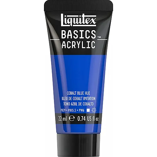Liquitex Lqx Basics Acrylfarbe 22ml Tube Kobaltblau Farbton