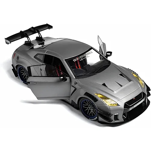 Solido 1:18 Nissan GT-R (R35) Silber