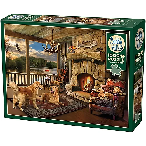 Cobble Hill Puzzle Lakeside Cabin - 1000 Teile