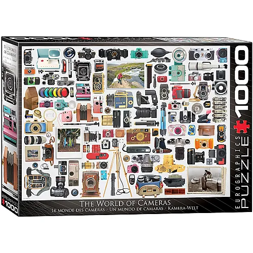 Eurographics Puzzle World of Cameras - 1000 Teile