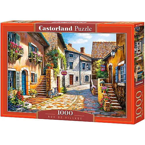 Castorland Puzzle Rue de Village - 1000 Teile